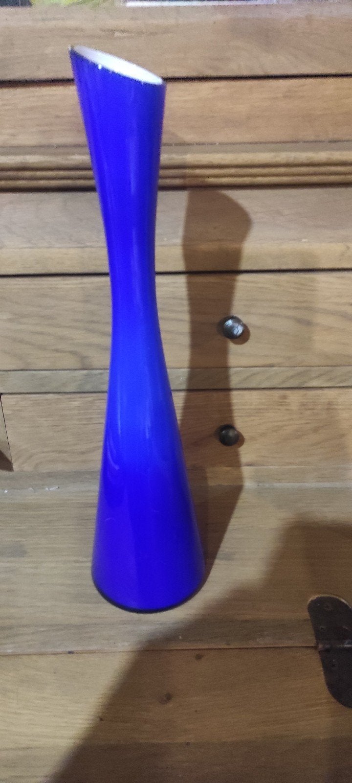 Vase rare Gunnar Ander XL — Elme Glasbruk, Suède — 38 cm, Enlèvement, Vase