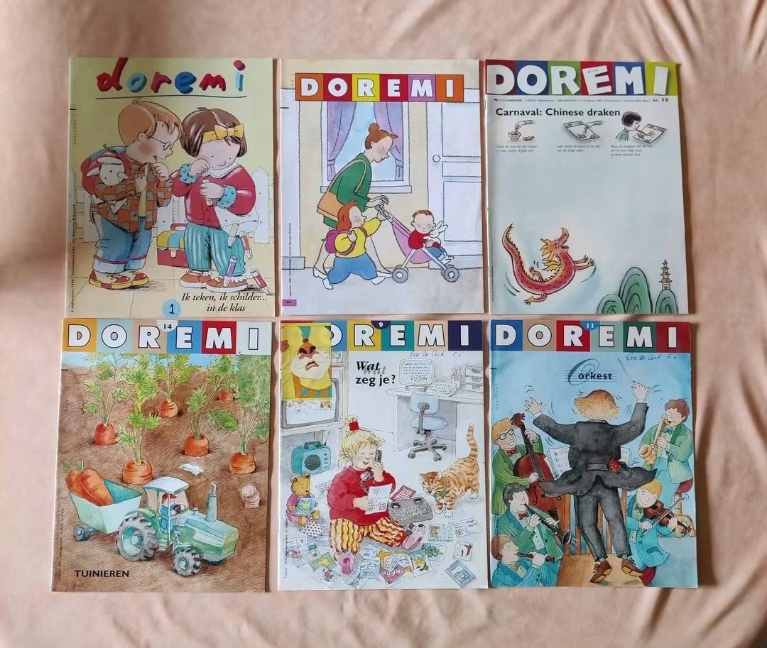 5 Doremi's voor 1€., Boeken, Ophalen, Zo goed als nieuw