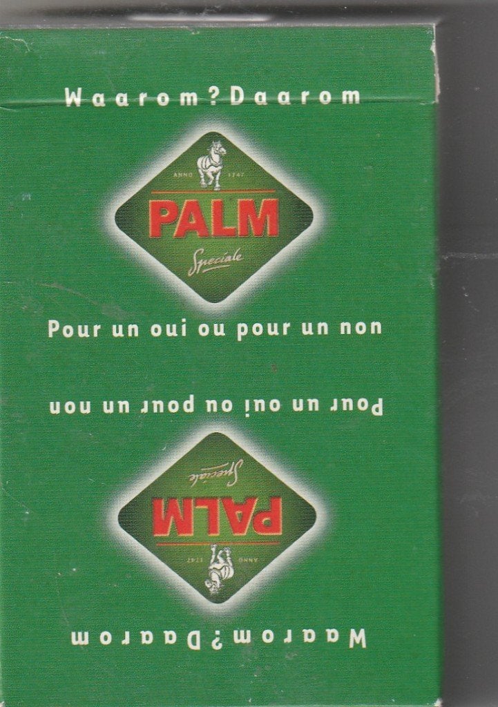 7 / BIER PALM WAAROM DAAROM, Verzamelen, Ophalen of Verzenden, Nieuw, Speelkaart(en)
