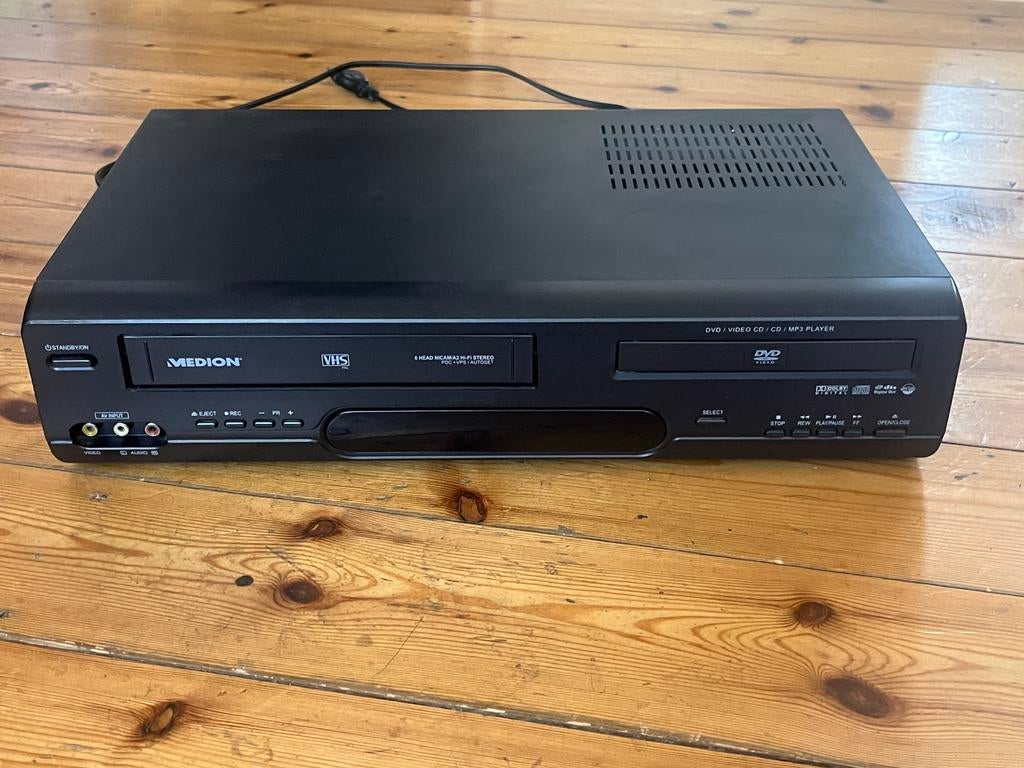 Combiné DVD/Magnétoscope VHS Medion -Pour révision/pièces, Audio, Tv en Foto, DVD spelers, Zo goed als nieuw, Sony, Ophalen of Verzenden