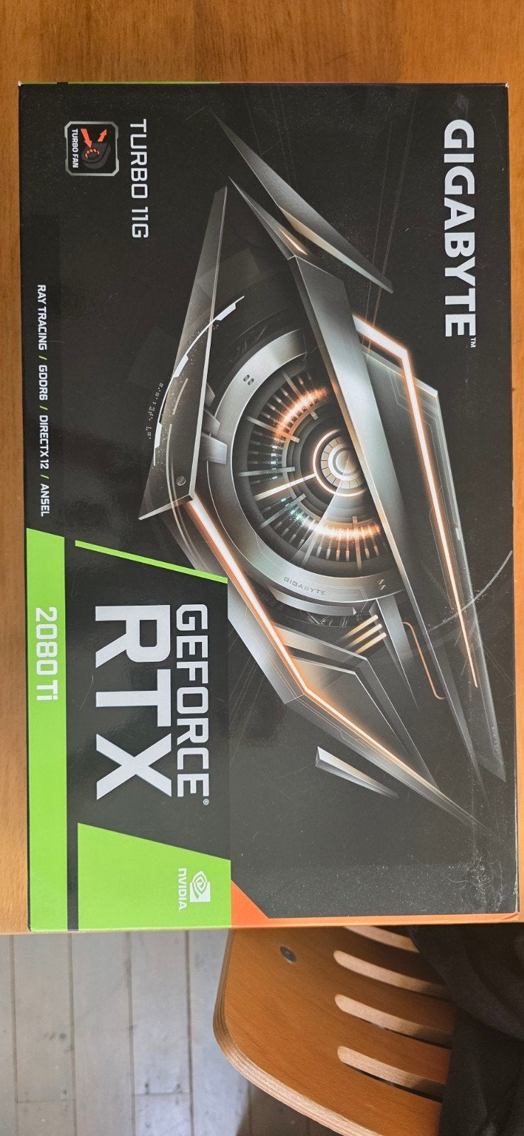 GIGABYTE GV-N208TTURBO-11GC, Computers en Software, Videokaarten, Ophalen of Verzenden, GDDR6, Nvidia, PCI