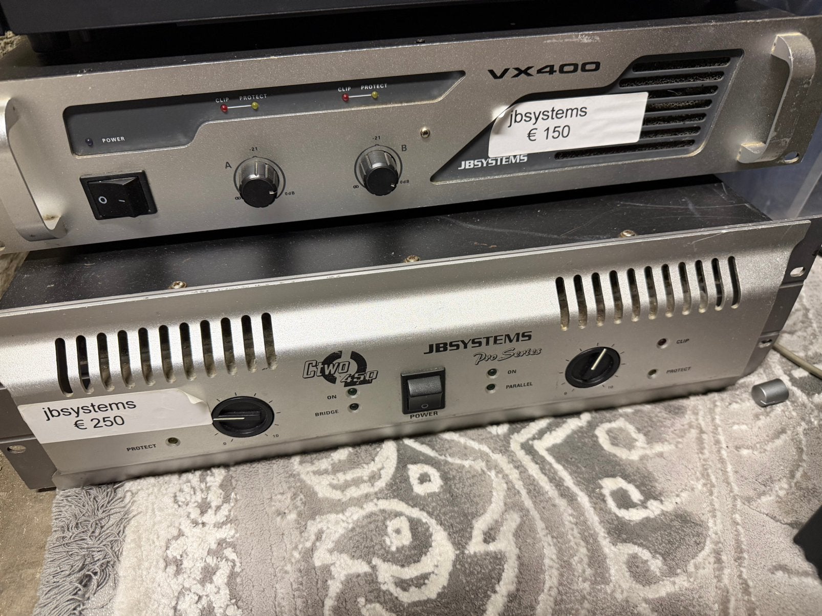 JB Systems CTwo 450 + JB Systems VX400, Enlèvement, Comme neuf
