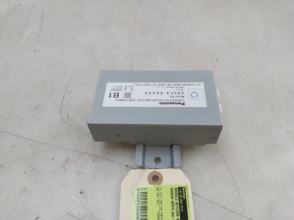 MODULE KEYLESS VEHICLE Nissan Ariya (FE0) (|285F46SX0A|), Gebruikt, Germany@nissan-services.eu, Kronenweg 38
50389  Wesseling, DE