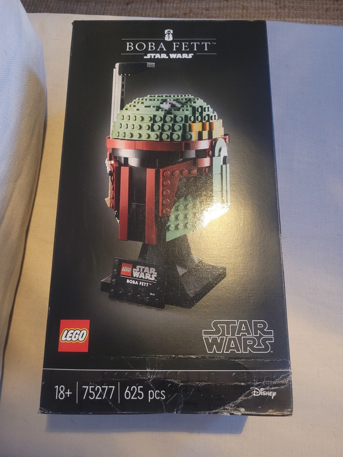 Boba Fett Lego Neuf casque, Ophalen of Verzenden, Nieuw, Beeldje of Buste
