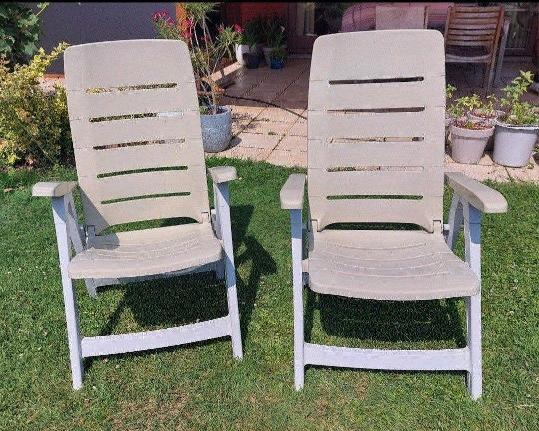 2 chaises de jardin, Jardin & Terrasse, Chaises de jardin, Enlèvement