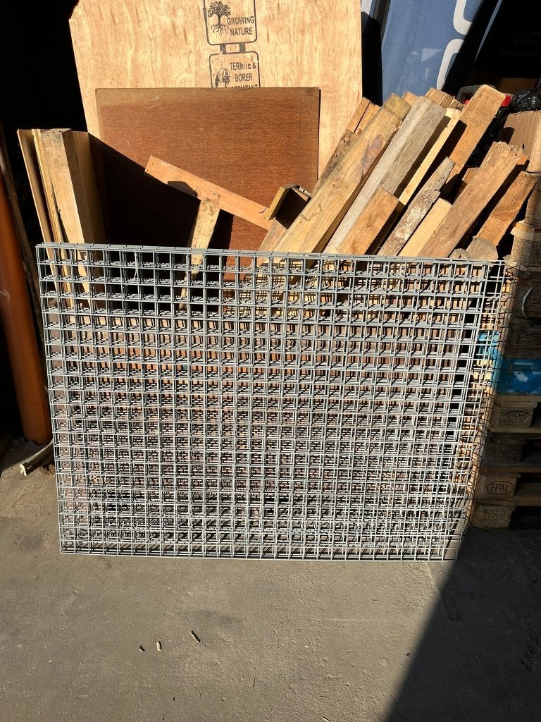 Gegalvaniseerde gaaspanelen– H: 106 cm (ca. 8 lengtemeters), Tuin en Terras, Gaas en Draad, Ophalen, Gebruikt, Minder dan 10 meter