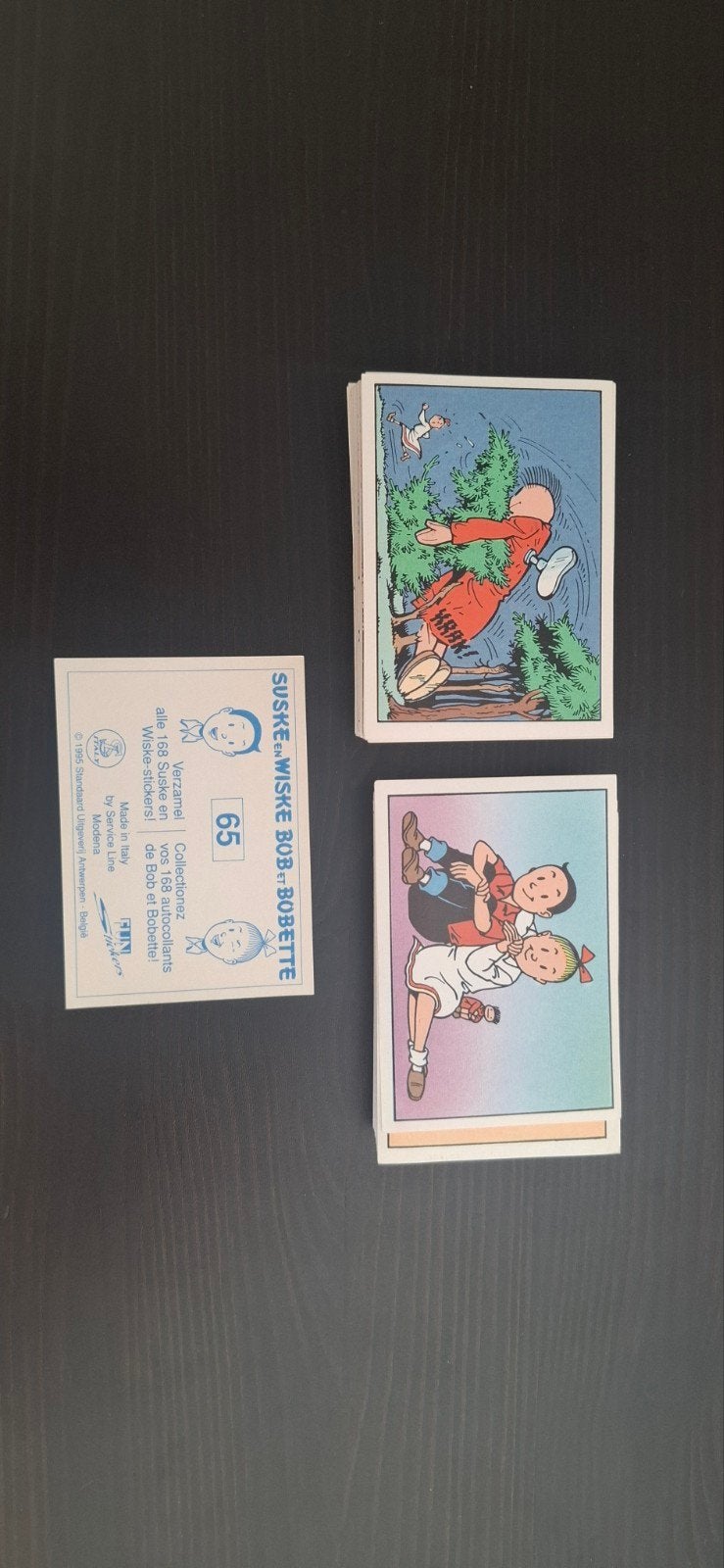 panini bob et bobette, Enlèvement ou Envoi
