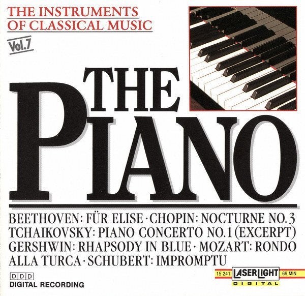 SALE--CD VARIOUS-The Piano-The Instruments of Cl, Verzenden