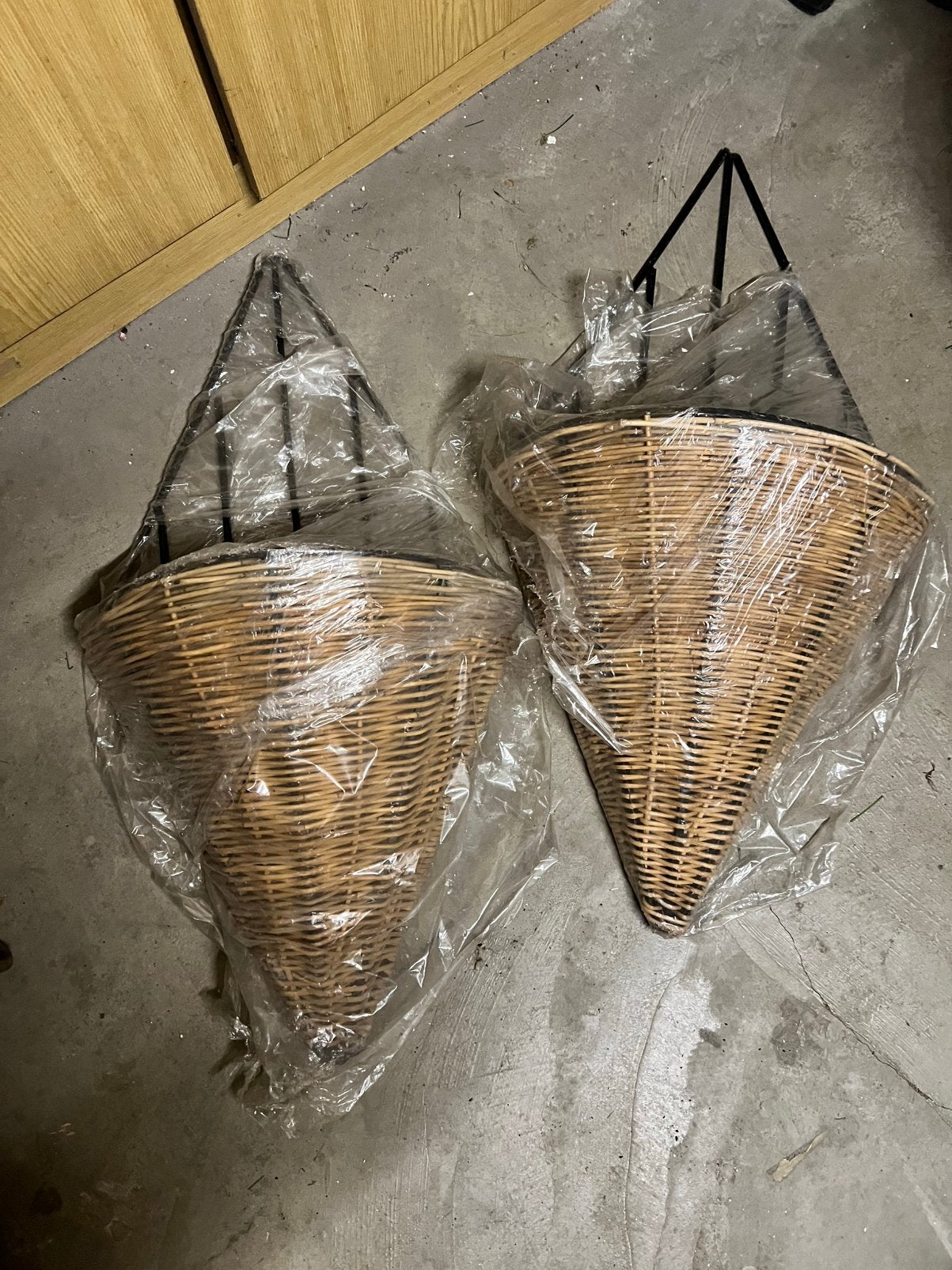 2 rotan lichtkappen Japandi, Ibiza, Boho style, Huis en Inrichting, Ophalen, Bruin, Geschikt voor buiten, Nieuw
