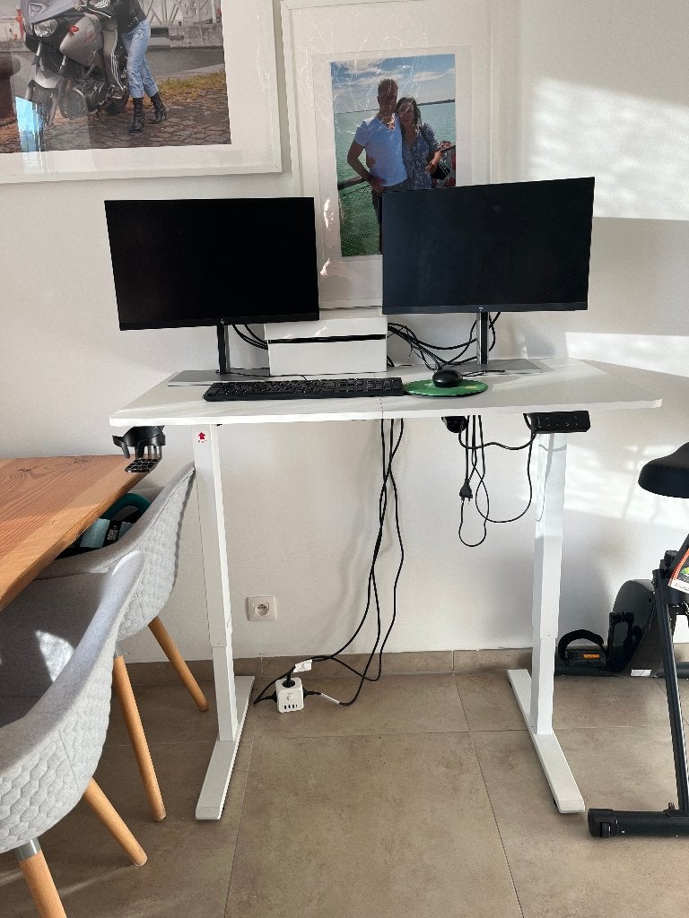 bureau tafel electric, Maison & Meubles, Autres marques, 110 cm, Métal, Bureau assis-debout