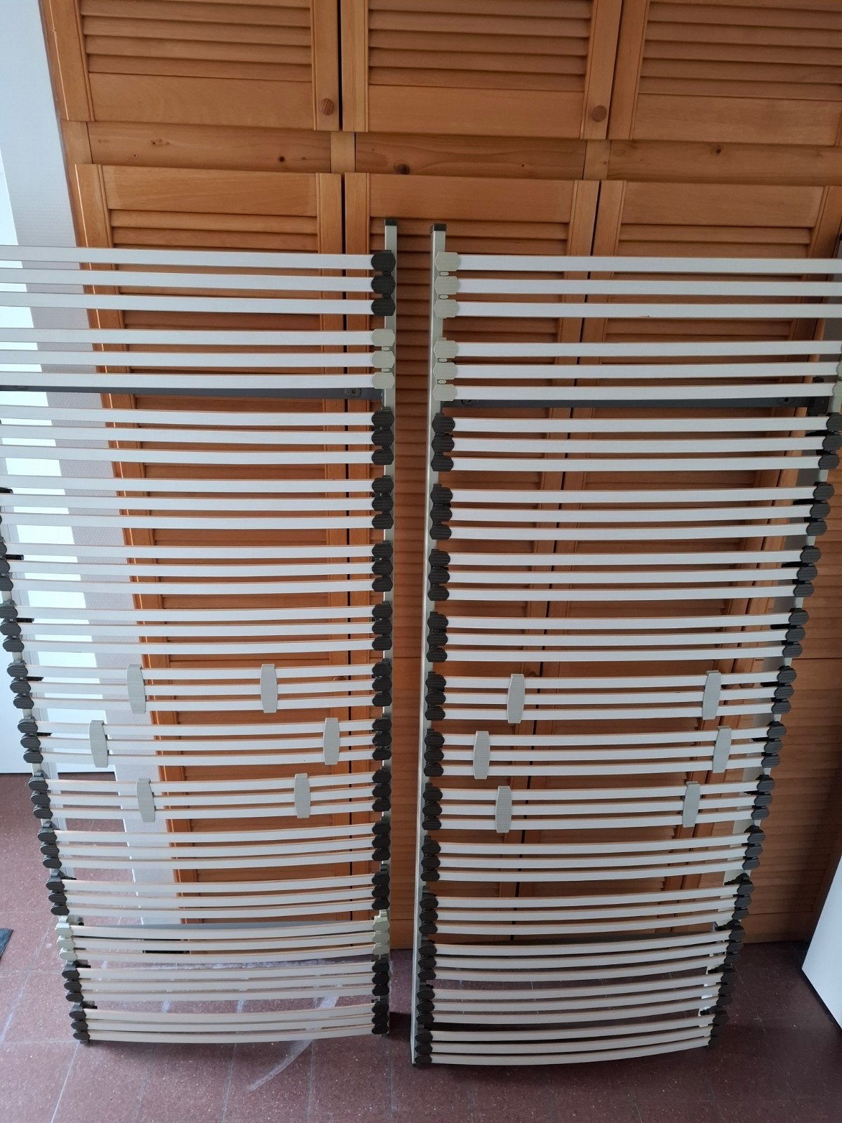 lattenbodems, Maison & Meubles, Utilisé, Sommier, 200 cm, Deux personnes