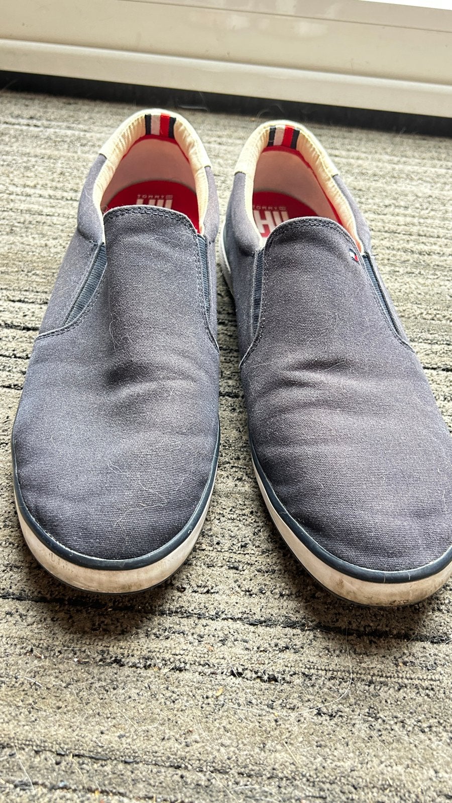 Tommy hilfigger instappers, Vêtements | Hommes, Chaussures, Enlèvement ou Envoi, Espadrilles et Mocassins, Porté, Bleu