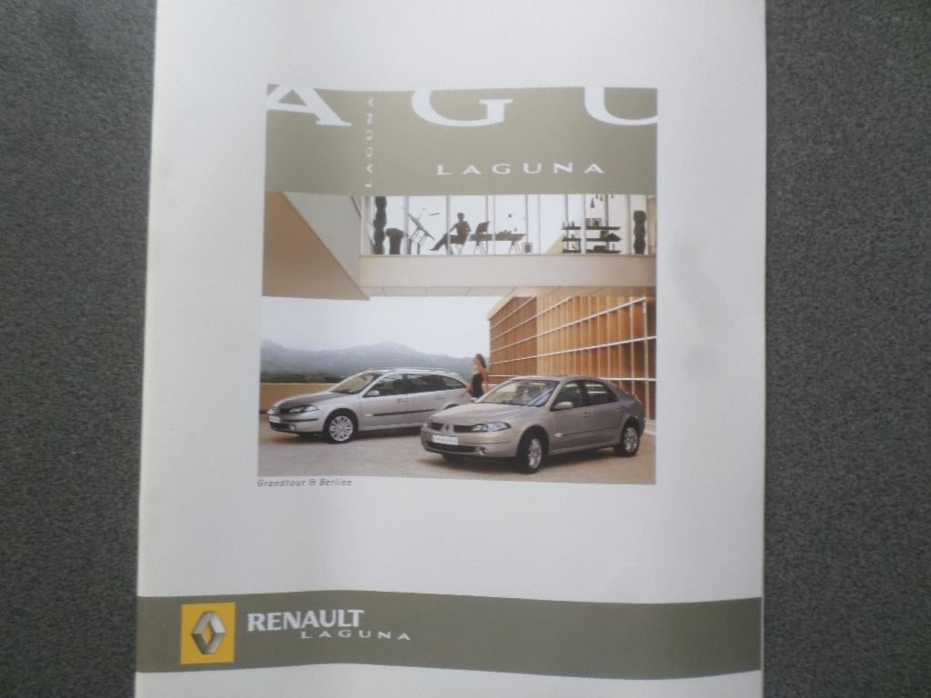 Brochure de la Renault Laguna Berline et Grandtour 2005 NL, Livres, Autos | Brochures & Magazines, Renault, Enlèvement ou Envoi