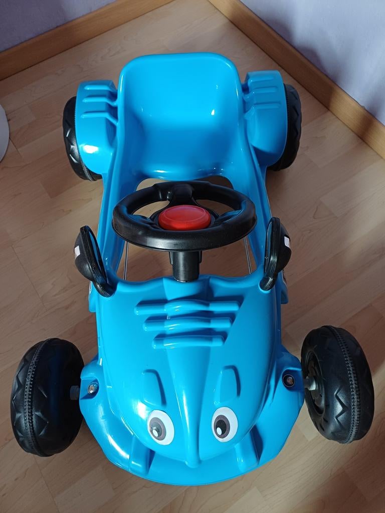 Trapauto voor kleuter, Ophalen