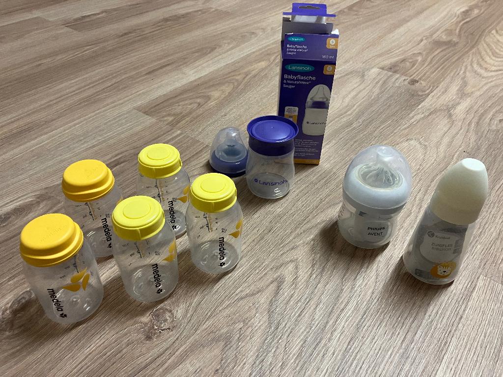 Biberons tire-lait MEDELA, biberon Landsinoh Philips Avent, Enlèvement, Neuf, Chauffe-biberons et petits pots