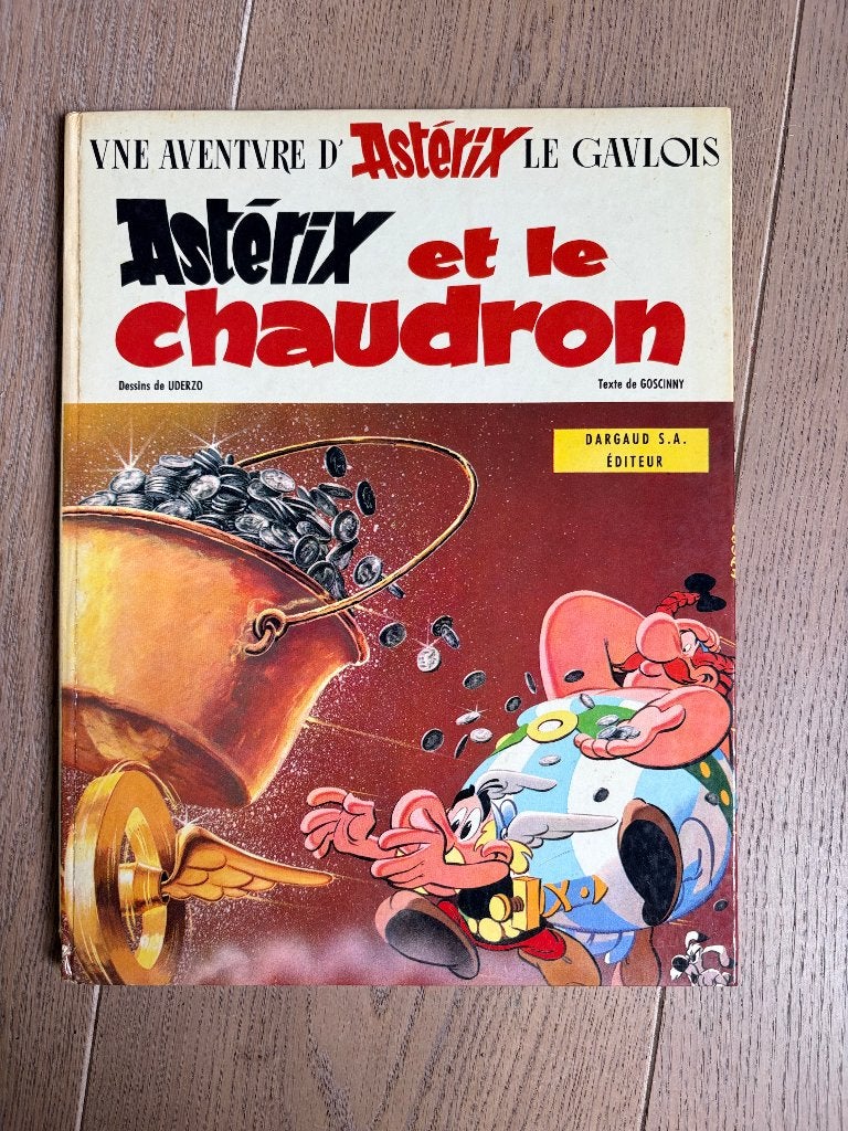 Asterix et le chaudron, Eén stripboek, Goscinny - Uderzo, Ophalen, Gelezen