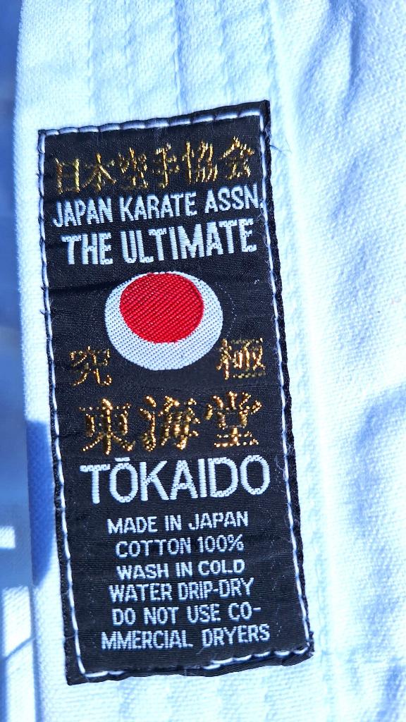 Authentique Karategi Tokaido Ultimate JKA japonais, Enlèvement ou Envoi, Taille XL, Costume d'arts martiaux, Utilisé