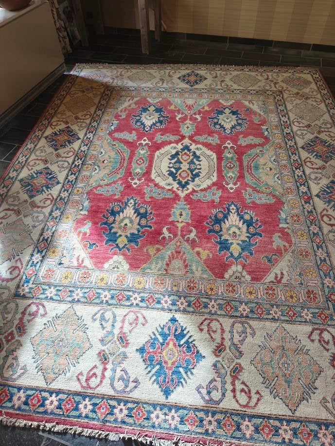 Tapis d'Orient, Maison & Meubles, 200 cm ou plus, 150 à 200 cm, Bleu, Enlèvement