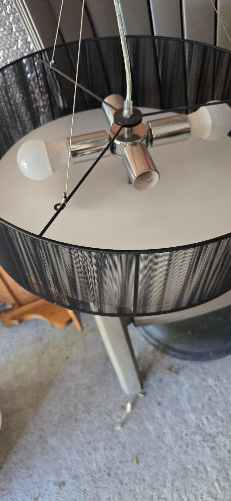 Hanglamp, Ophalen, Gebruikt