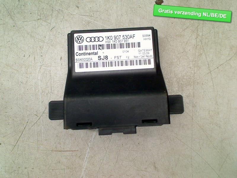 GATEWAY MODULE Audi A3 Sportback (8PA) (1K0907530AF), Auto-Union-Straße  1,
85057  Ingolstadt, DE, Info@audi.de, Audi, Utilisé