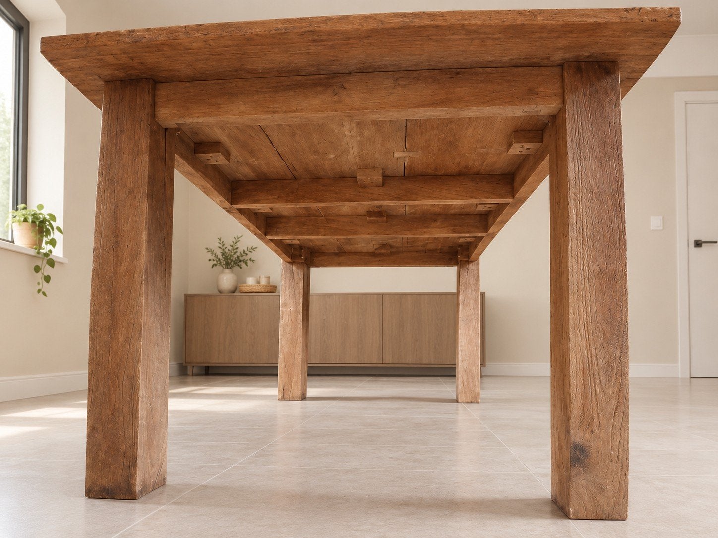 Tafel - teak, Huis en Inrichting, Ophalen, 150 tot 200 cm, 50 tot 100 cm