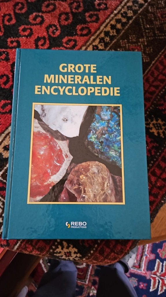 grande encyclopédie minérale ancienne de Rebo, Enlèvement ou Envoi, Comme neuf, Tome à part