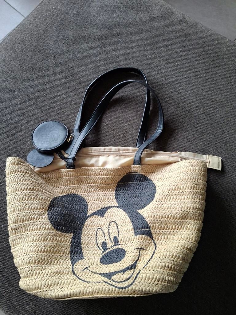 sacoche mickey mouse Disney, Enlèvement ou Envoi, Comme neuf, Beige, Shopper