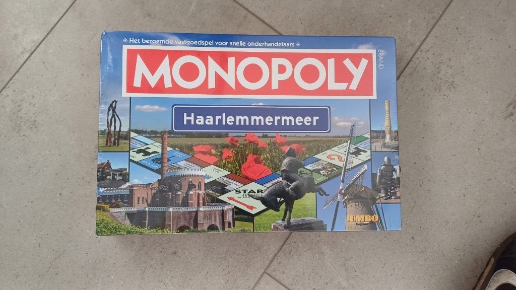 jeu société seal Monopoly Haarlemmermeer Monopoly beautiful, Trois ou quatre joueurs, Enlèvement ou Envoi, Neuf, Monopooly