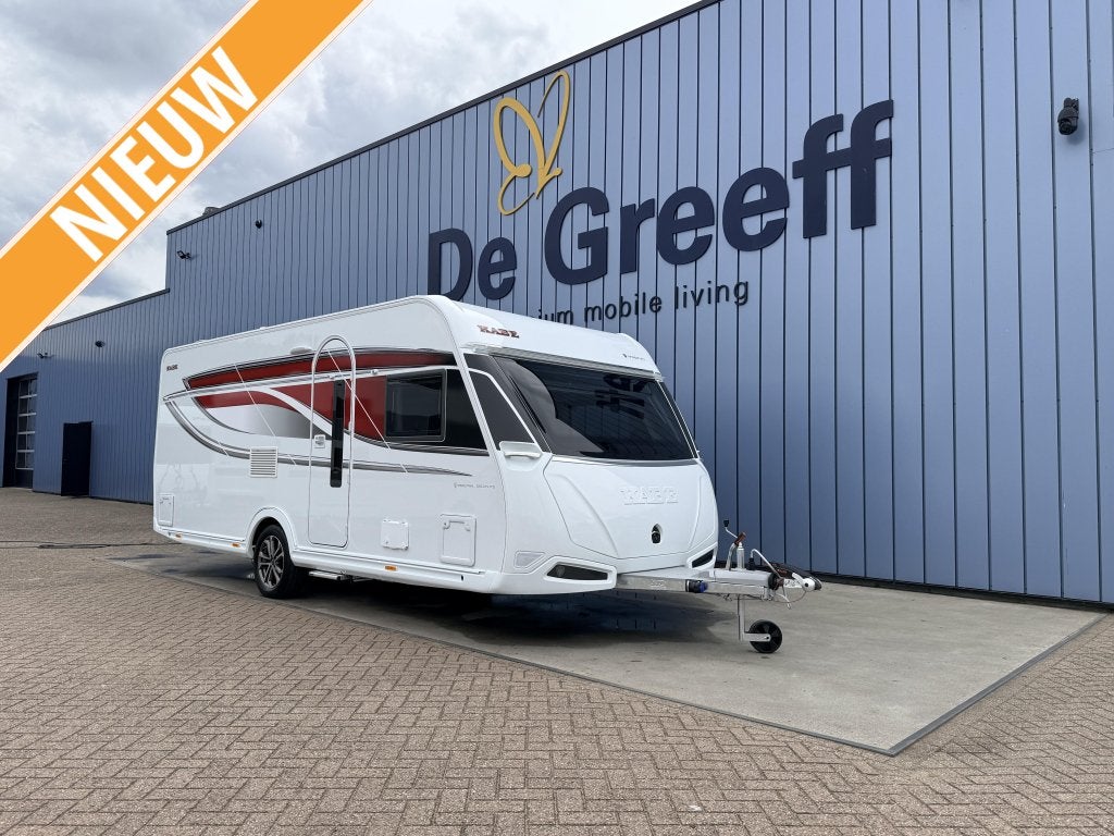 Kabe Imperial 560 XL KS, Caravans en Kamperen, Caravans, Rondzit, Bedrijf, Schokbreker, Kabe
