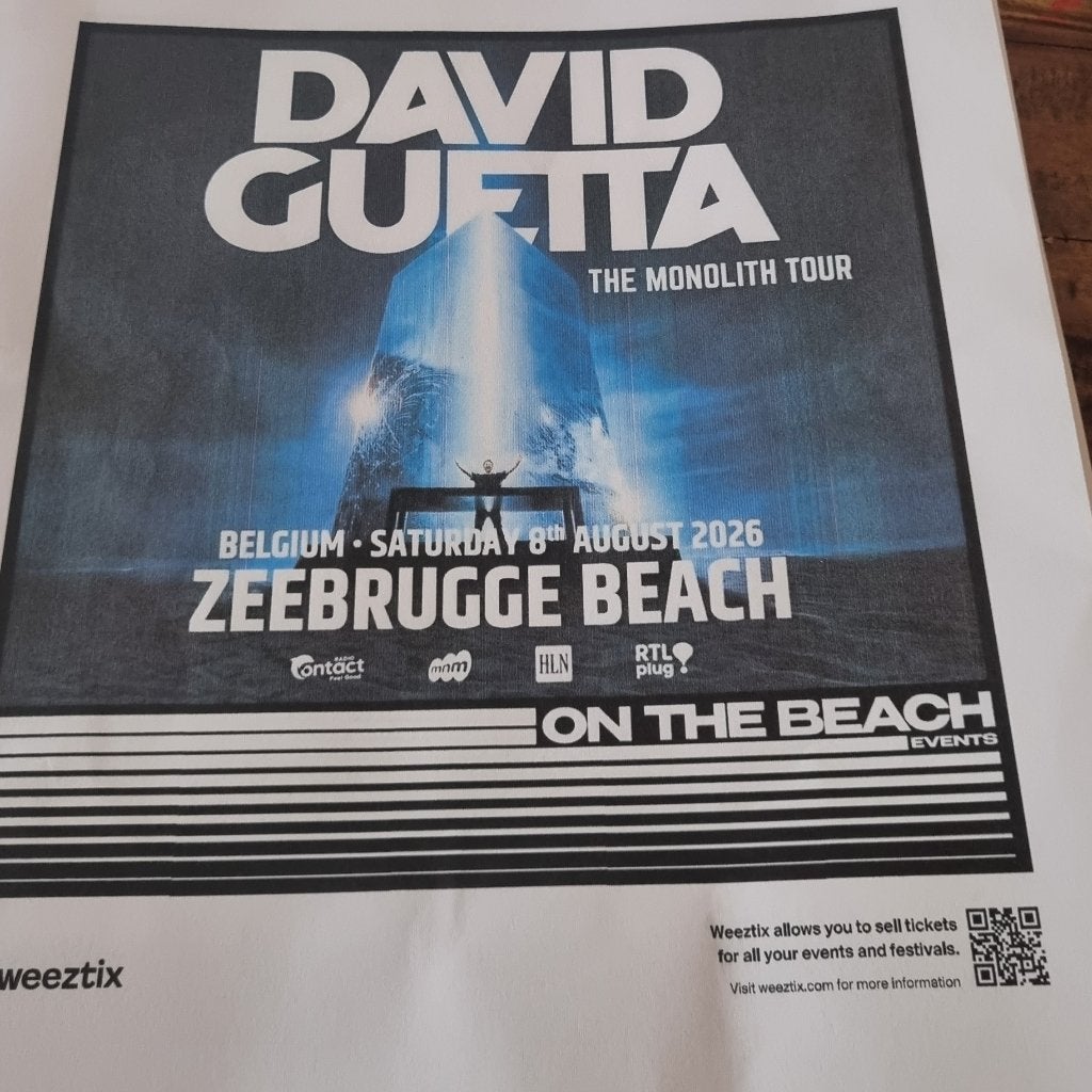 2 tickets David Guetta Zeebrugge 8/08, Tickets en Kaartjes