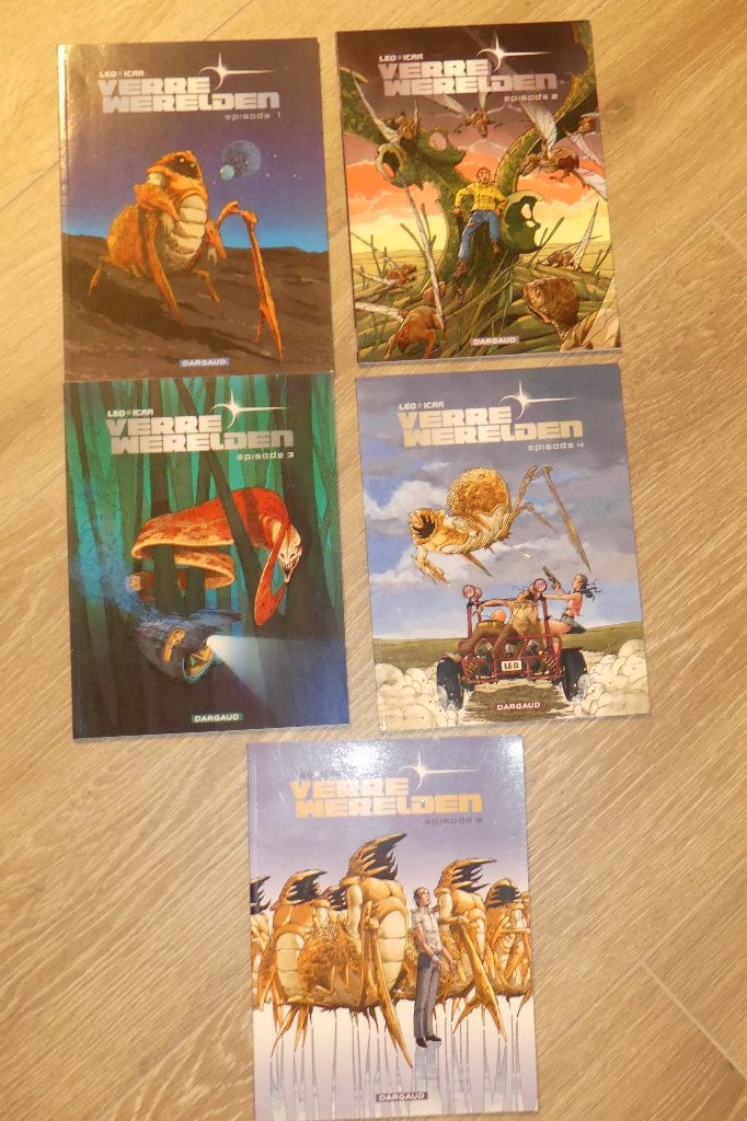 Verre werelden strips, Boeken, Complete serie of reeks, Ophalen of Verzenden, Zo goed als nieuw