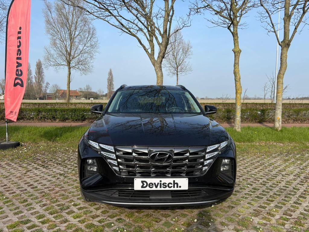 Hyundai Tucson HEV 1.6 T-GDi A/T SHINE SENSATION 230 A6 4WD, Autos, Hyundai, Cuir, Achat, Entreprise, Noir