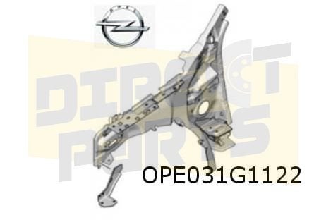 Opel Corsa / Peugeot 208 (9/19-) voorschermsteun Rechts voor, Neuf, -, -, Garde-boue