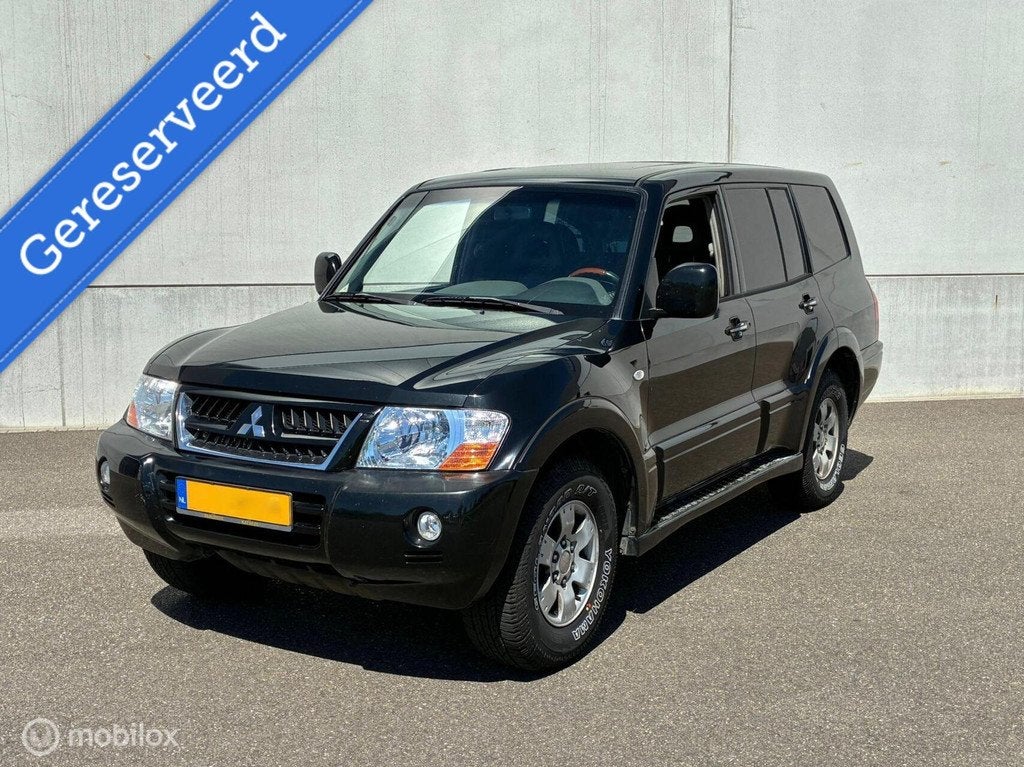 Mitsubishi Pajero 3.2 Di-D 16V Long Body AIRCO 4 WD AUTOMAAT, Autos, Cuir, Achat, 2 places, 5 portes