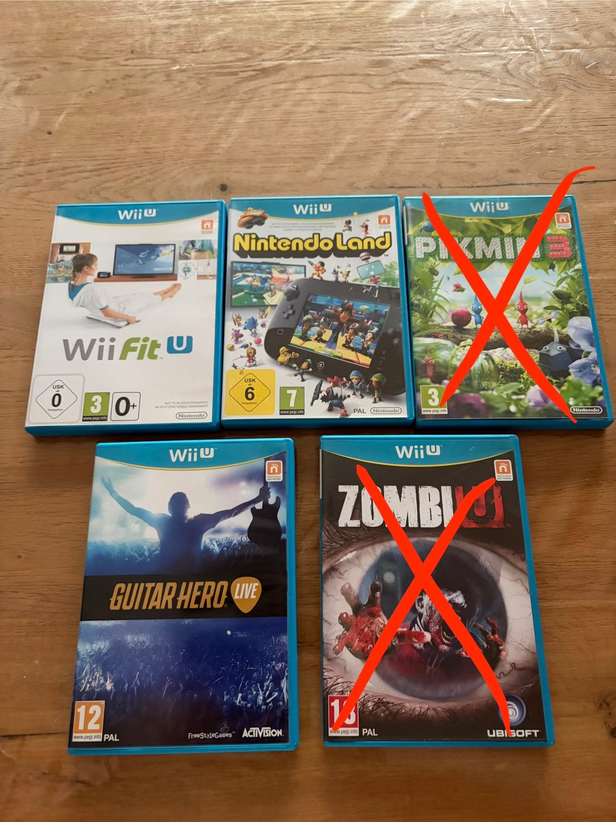 Nintendo Wii U spellen – pakket van 3, Games en Spelcomputers, Ophalen of Verzenden, Gebruikt