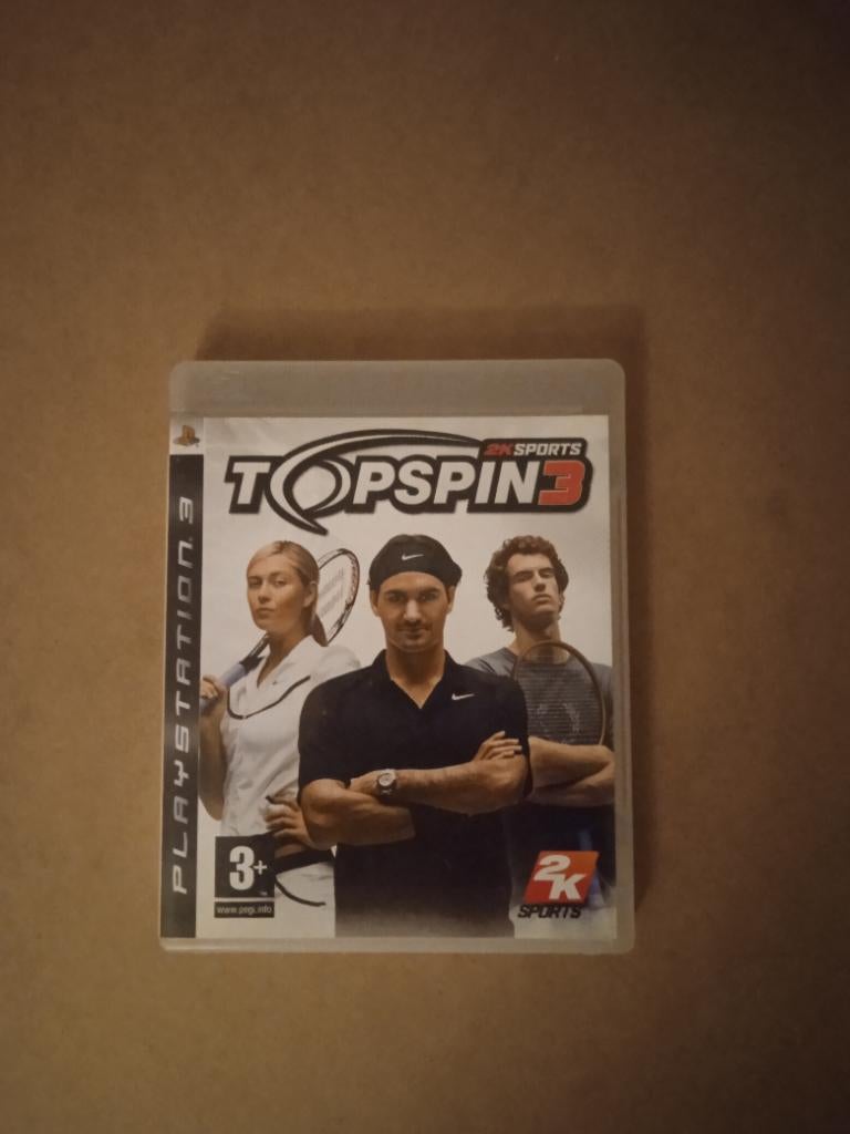 Top Spin 3 PS3, 2 joueurs, Enlèvement, Utilisé, À partir de 3 ans