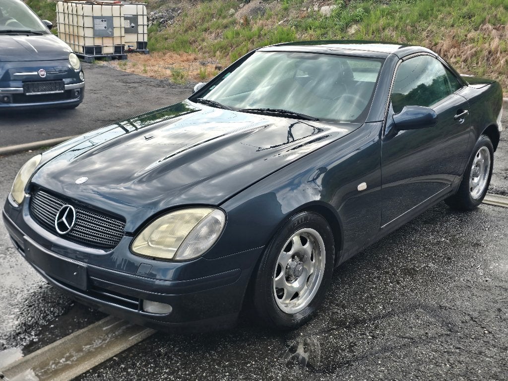 Mercedes Slk 200 / Bijna Oltimer / Meeneemprijs!, Auto's, Mercedes-Benz, Achterwielaandrijving, 4 cilinders, Cabriolet, Blauw