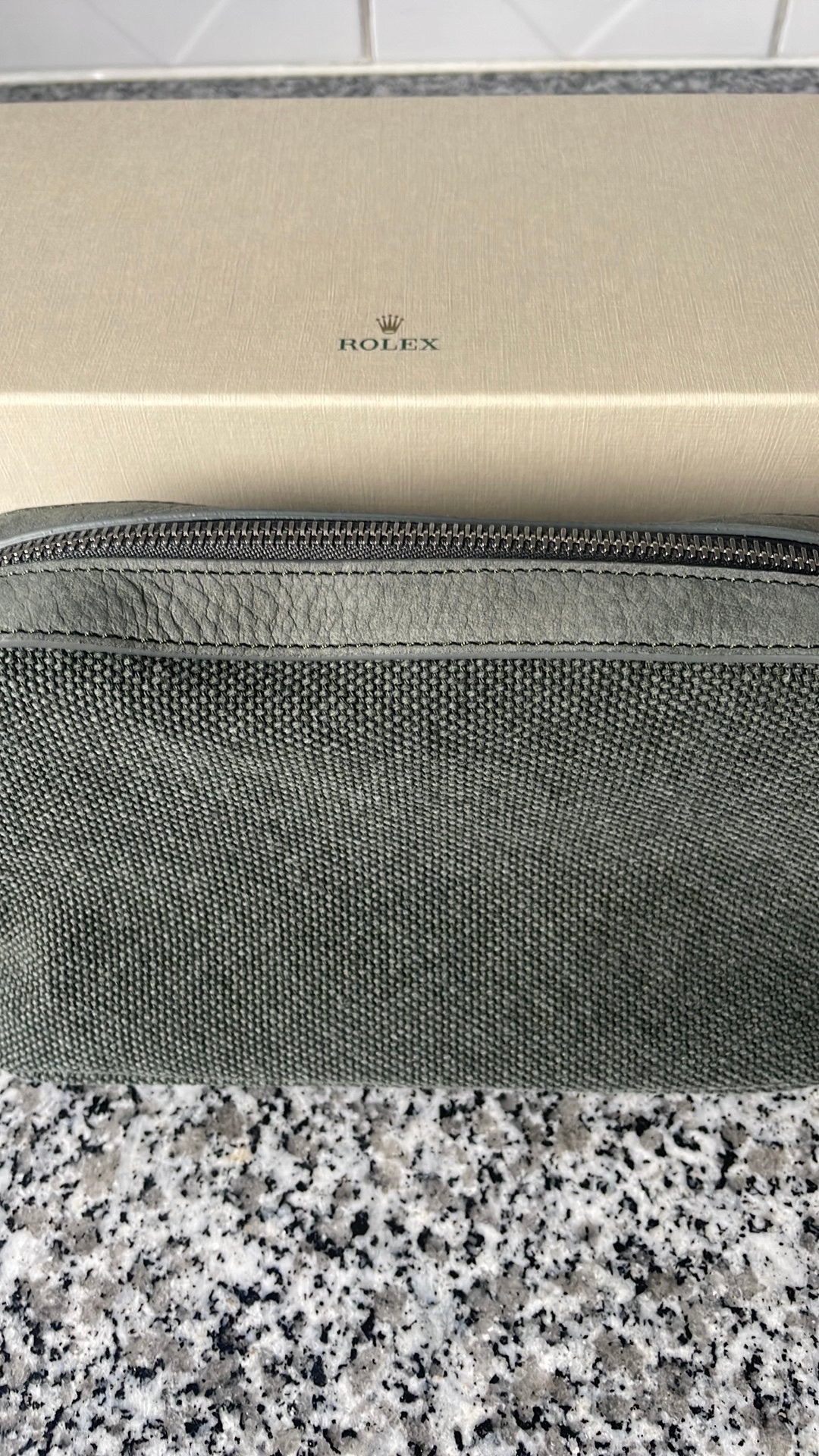 ROLEX Toilettas HEREN, Ophalen of Verzenden, Zo goed als nieuw