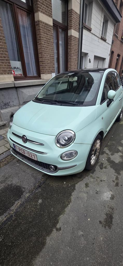 Fiat 500, Auto's, Fiat, Automaat, Zwart, Overige kleuren, Particulier