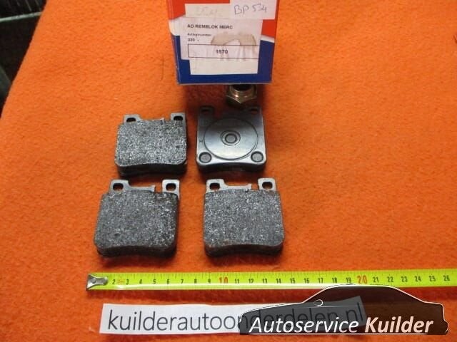 Remblokken achter Mercedes SL r129 S klasse E klasse clk AD, Neuf, -, Mercedes-Benz, -