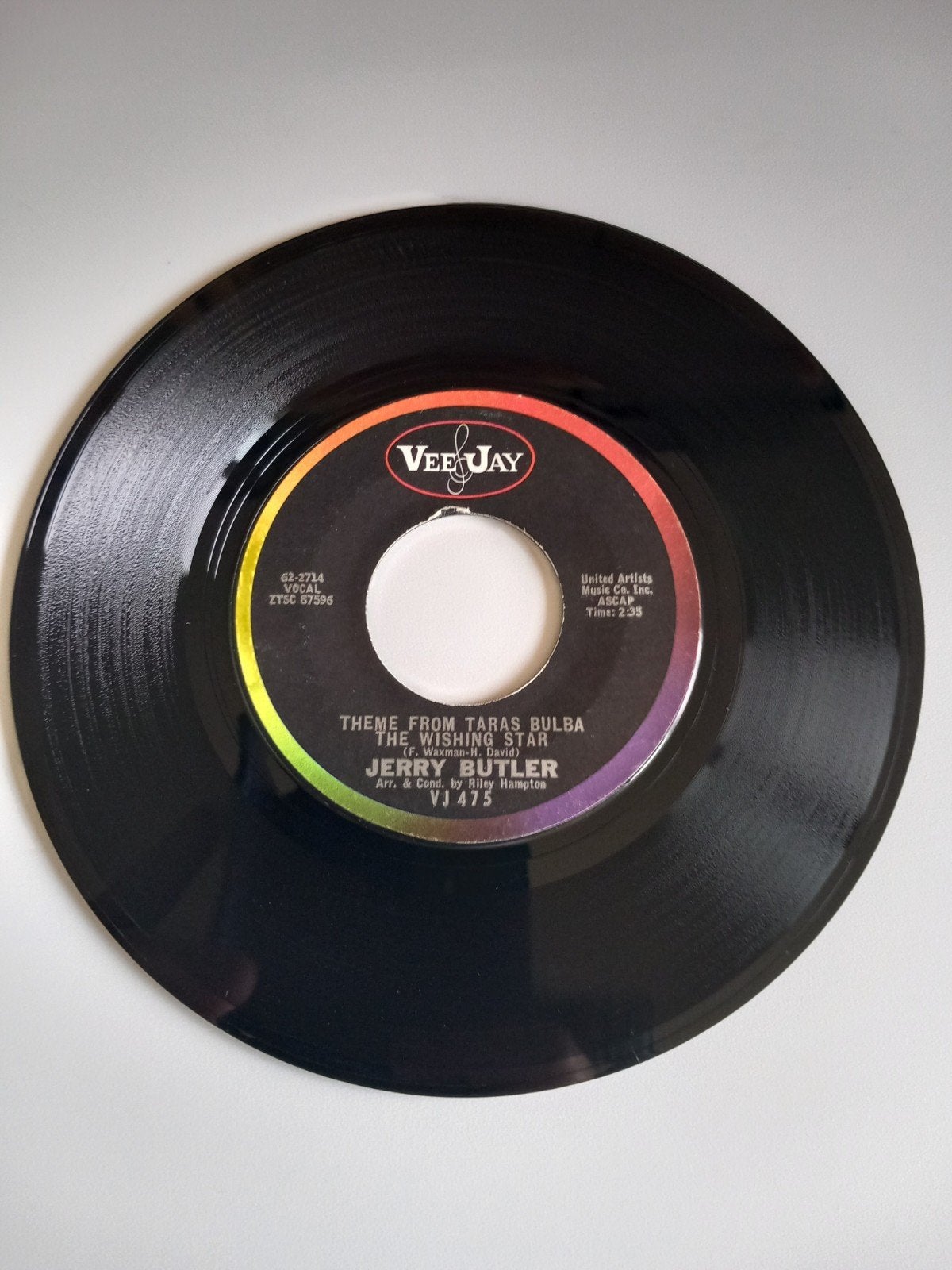 JERRY BUTLER. R&B 60S USA 45T