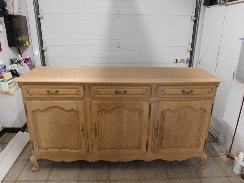 Dressoir, tafel en 6 stoelen, Huis en Inrichting, Complete eetkamers, Ophalen