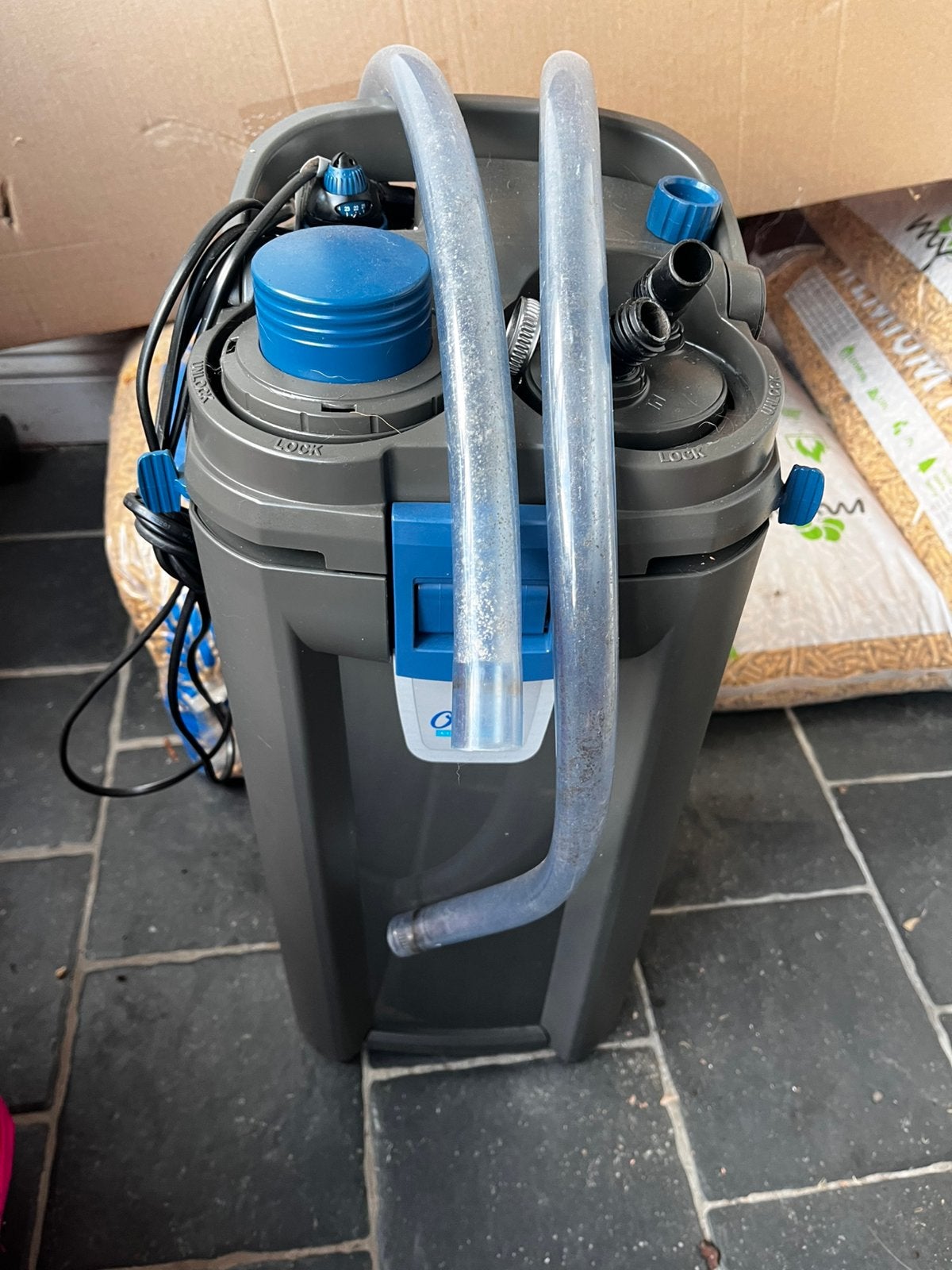Aquarium filter oase en co2 instalatie, Enlèvement, Comme neuf, Filter, Oase