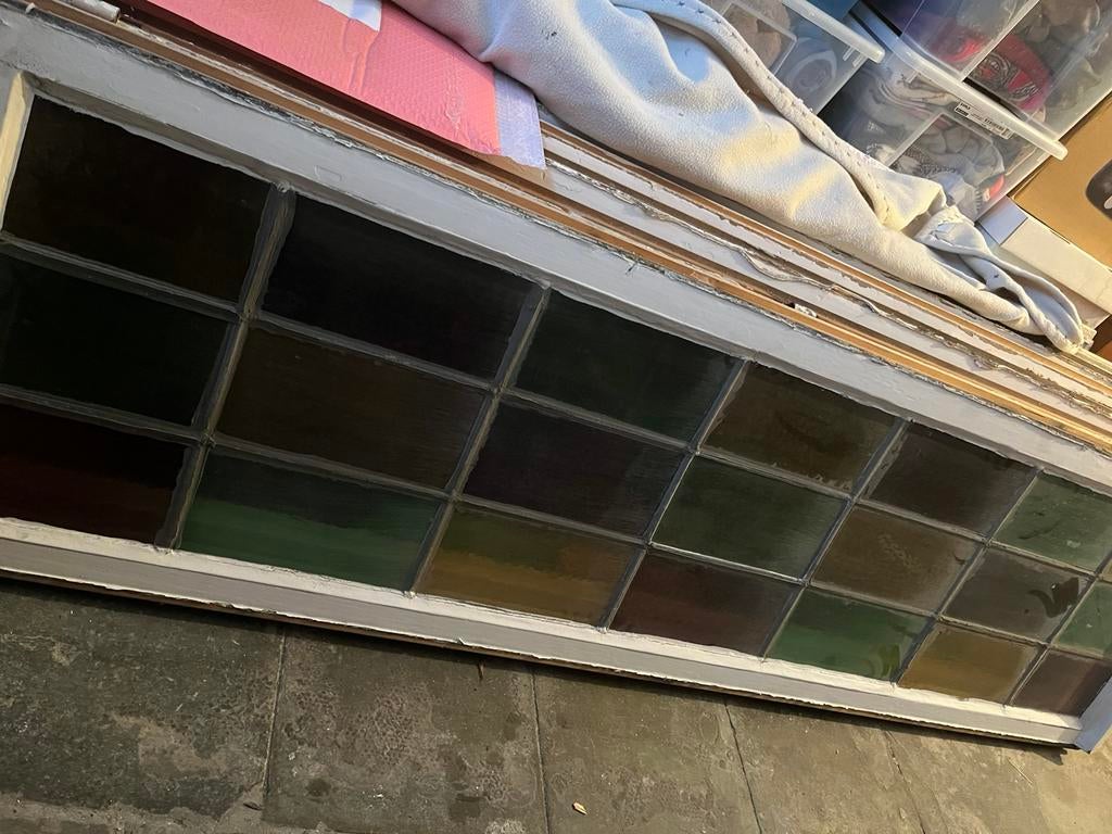 Chassis vitraux colorés, Ophalen, Zo goed als nieuw
