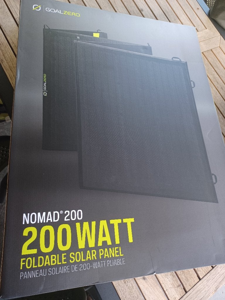 Draagbare zonnepanelen 200w, Caravanes & Camping, Caravanes & Camping Autre, Comme neuf, Enlèvement