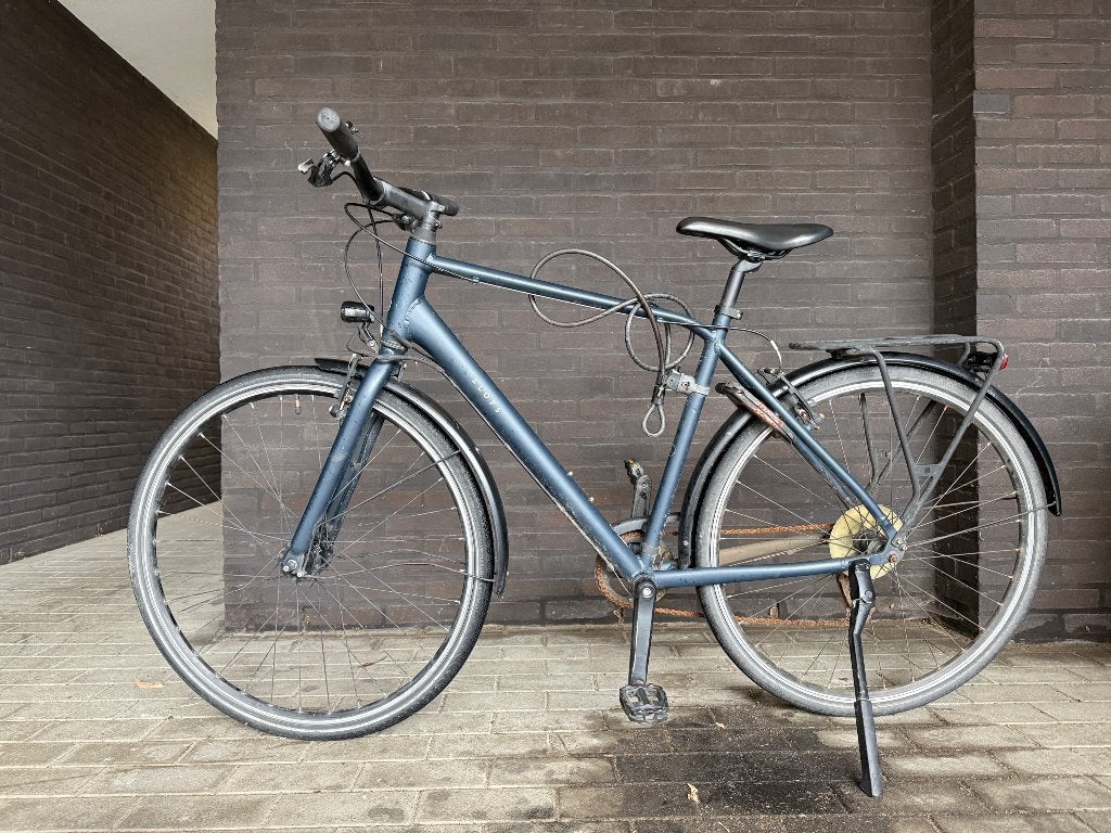 Stadsfiets Decathlon voor lange afstanden - vaste prijs, Fietsen en Brommers, Ophalen, Gebruikt, Overige merken, Versnellingen