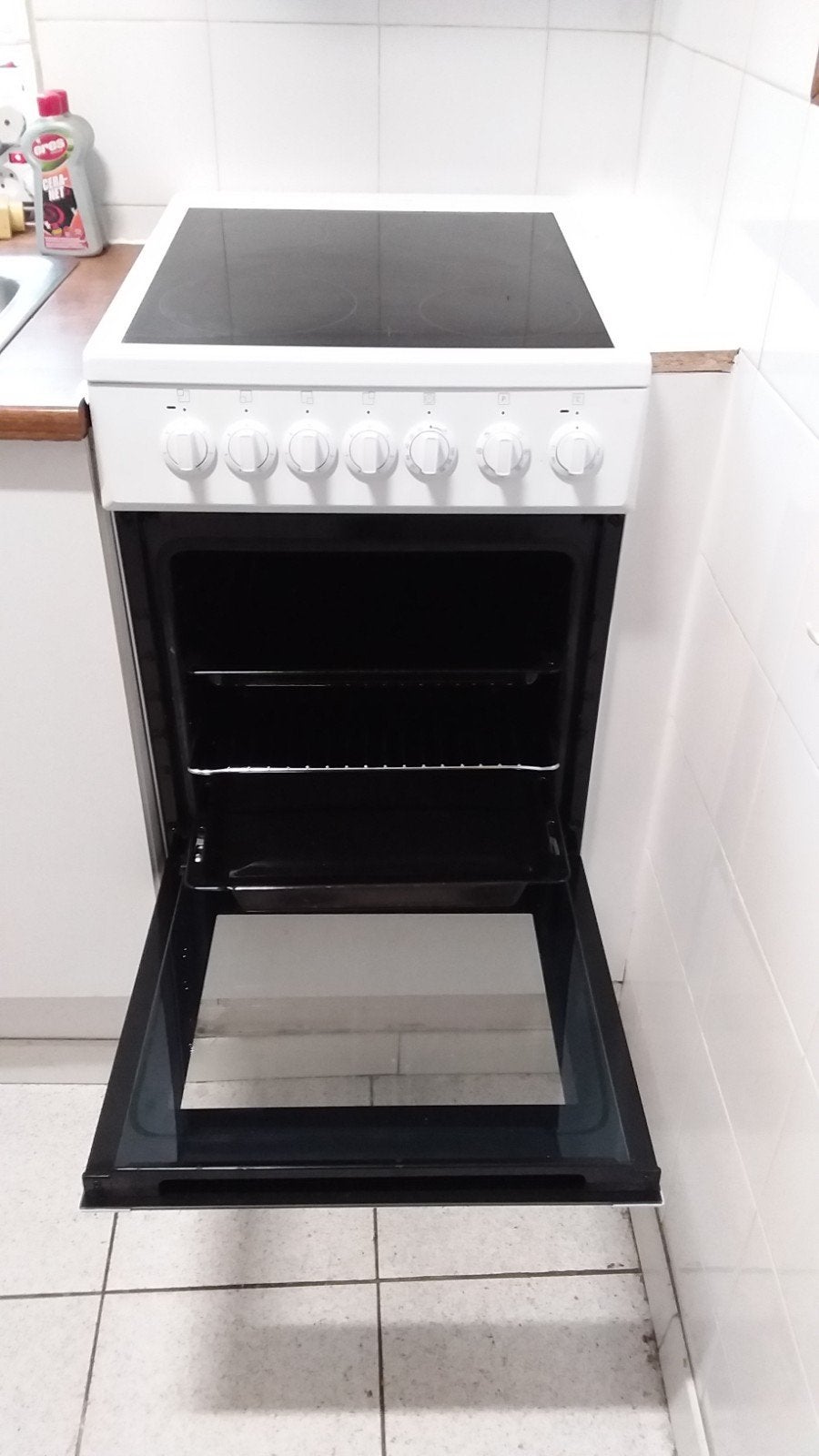 cuisinière électrique, Electroménager, Enlèvement, Comme neuf, À Poser, Électrique