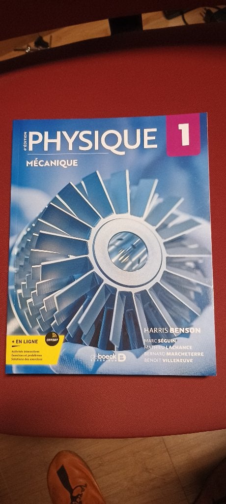 Syllabus Physique 1 (mécanique), Boeken, Ophalen of Verzenden, Nieuw, Natuurkunde
