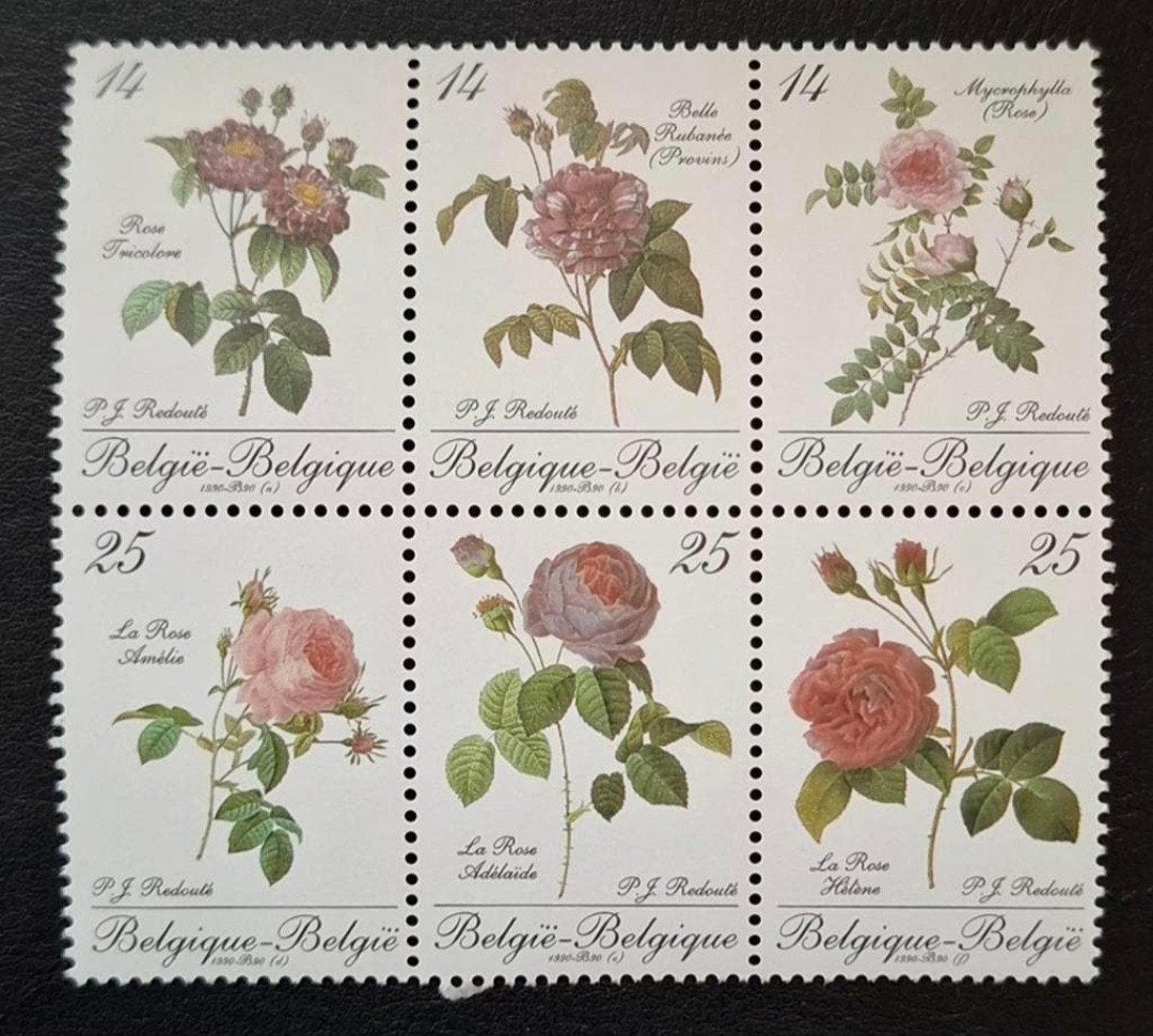 België: OBP 2370/75 ** Belgica 90 1990., Postzegels en Munten, Frankeerzegel, Ophalen of Verzenden, Zonder stempel, Postfris