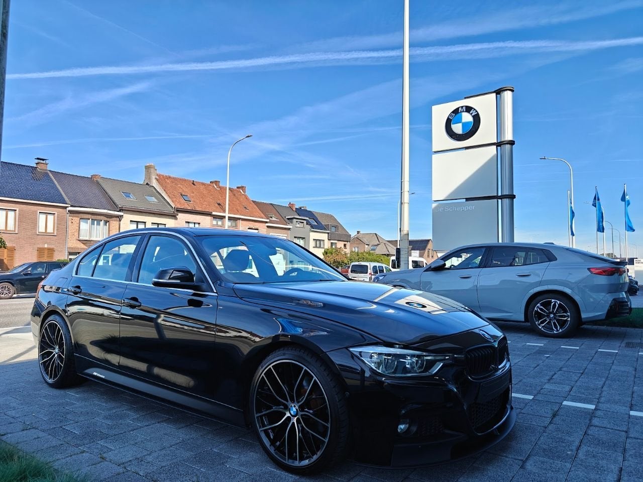 BMW 3 Serie 330 Berline 330I LIM (bj 2017, automaat), Auto's, Achterwielaandrijving, Gebruikt, Zwart, 3 Reeks